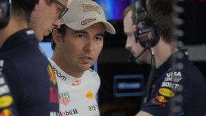 Sergio Perez walks away from horror crash on opening lap of Monaco Grand Prix