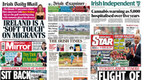 What the papers say: Monday's front pages
