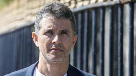 On a canvass with Micheál Martin and Caio Benicio in Dublin city