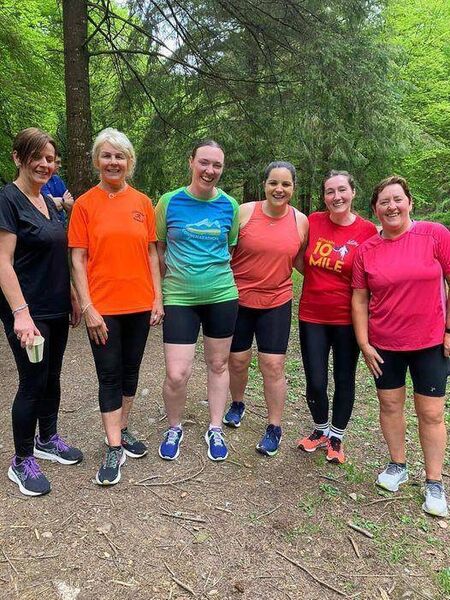 Touraneena Runner’s Club ladies that completed the Colligan four-week league during April. Well done to all and to West Waterford AC for their great organisation as always.