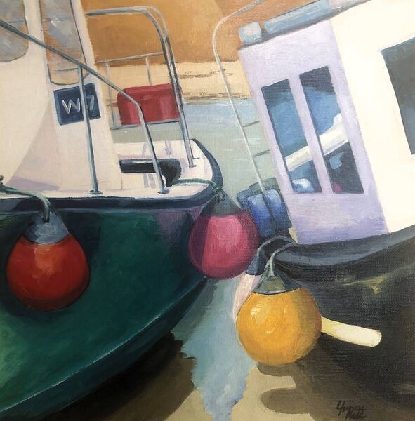 One of the paintings that will be included in the exhibition