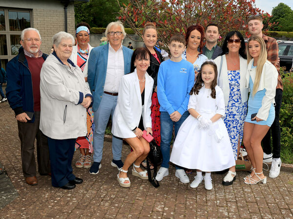 Zoey O'Driscoll, St. Ursula's, who received her First Holy Communion at the Sacred Heart Church. Zoey O'Driscoll, St. Ursula's, who received her First Holy Communion at the Sacred Heart Church.