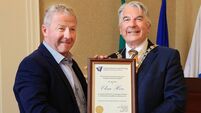 Waterford Mayoral reception recognises Clem Jacob for sustainability contribution