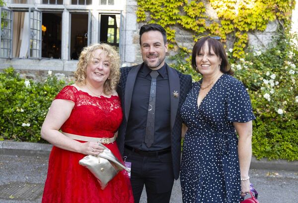 Network Ireland Waterford Branch hosted their prestigious Businesswoman of the Year Awards at Waterford Castle. Pictured are Carmel Grant, Mark Bolger and Aideen Glynn. Photograph: Patrick Browne