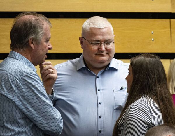 Jim Darcy FG, at the SETU Arena for the Election 24 Count. Photo: Joe Evans Jim Darcy FG, at the SETU Arena for the Election 24 Count. Photo: Joe Evans
