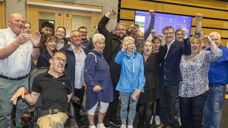 Dungarvan recorded the highest percentage turnout in Waterford