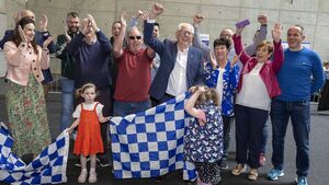 Cllr Joe Kelly expresses delight at getting re-elected Cllr Joe Kelly expresses delight at getting re-elected