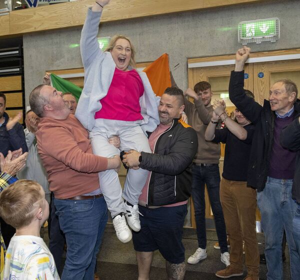 Joeanne Bailey, Sinn Féin, who was elected at the Local Election 24 at SETU Arena. Photo: Joe Evans Joeanne Bailey, Sinn Féin, who was elected at the Local Election 24 at SETU Arena. Photo: Joe Evans
