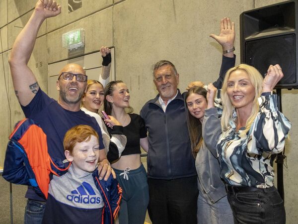 Blaise Hannigan who was elected at the Local Election 24 at SETU Arena. Photo: Joe Evans