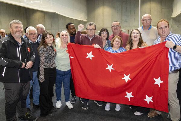 Seamus Ryan, Labour, who was elected at the Local Election 24 at SETU Arena. Photo: Joe Evans