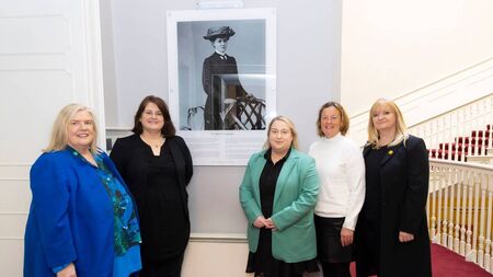 A champion of women's suffrage