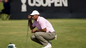 Tiger Woods struggles to opening 74 as US Open begins at Pinehurst