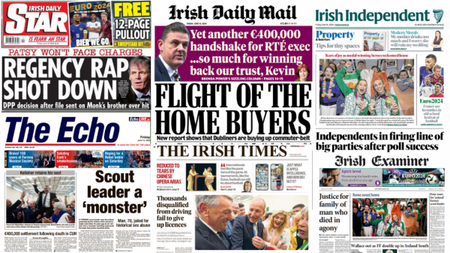 What the papers say: Friday's front pages
