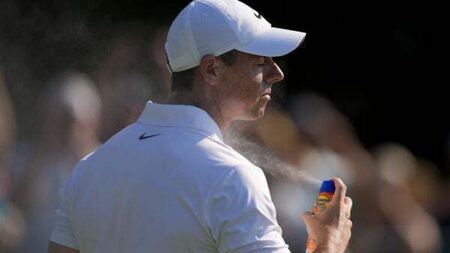 Rory McIlroy remains in contention for US Open title after mixed second round