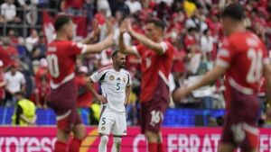 Kwadwo Duah nets his first goal for Switzerland in win over Hungary at Euro 2024