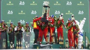Ferrari win 24 Hours of Le Mans for second year in a row