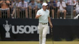 Rory McIlroy in pursuit of US Open leader Bryson DeChambeau