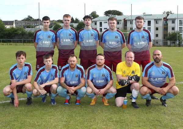 The Piltown FC team that took on Dunmore East in the Jimmy O'Neill Division 2 Cup Final.