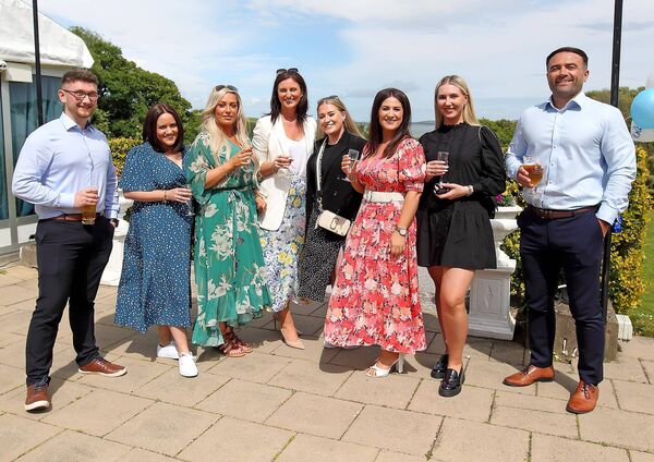 Owen Pheasey, Jenny O'Mahony and Jen Power Waterford Credit Union, Claire Moriarty, Anita Cambe Financial, Tara McCabe, Anne Marie Drohan, EBS, Joe Manuel, EBS and Aiste Grudlinskaite.