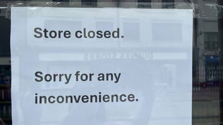 Fire services fight blaze at store in Waterford