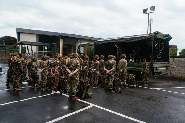 Pictured at the Defence Forces Adventure Challenge.