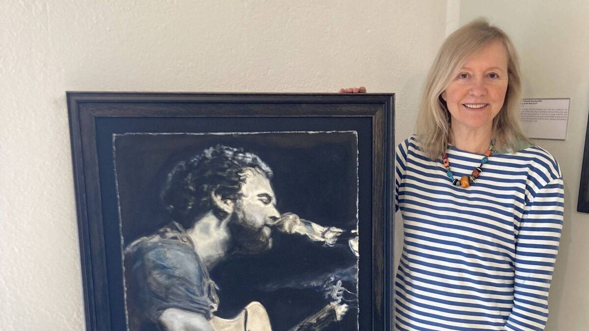 Waterford artist's depiction of music legends to raise money for charity
