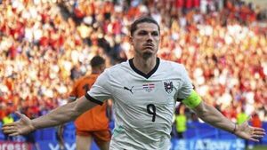 Euro 2024: Marcel Sabitzer sinks Netherlands and takes Austria to the top of Group D