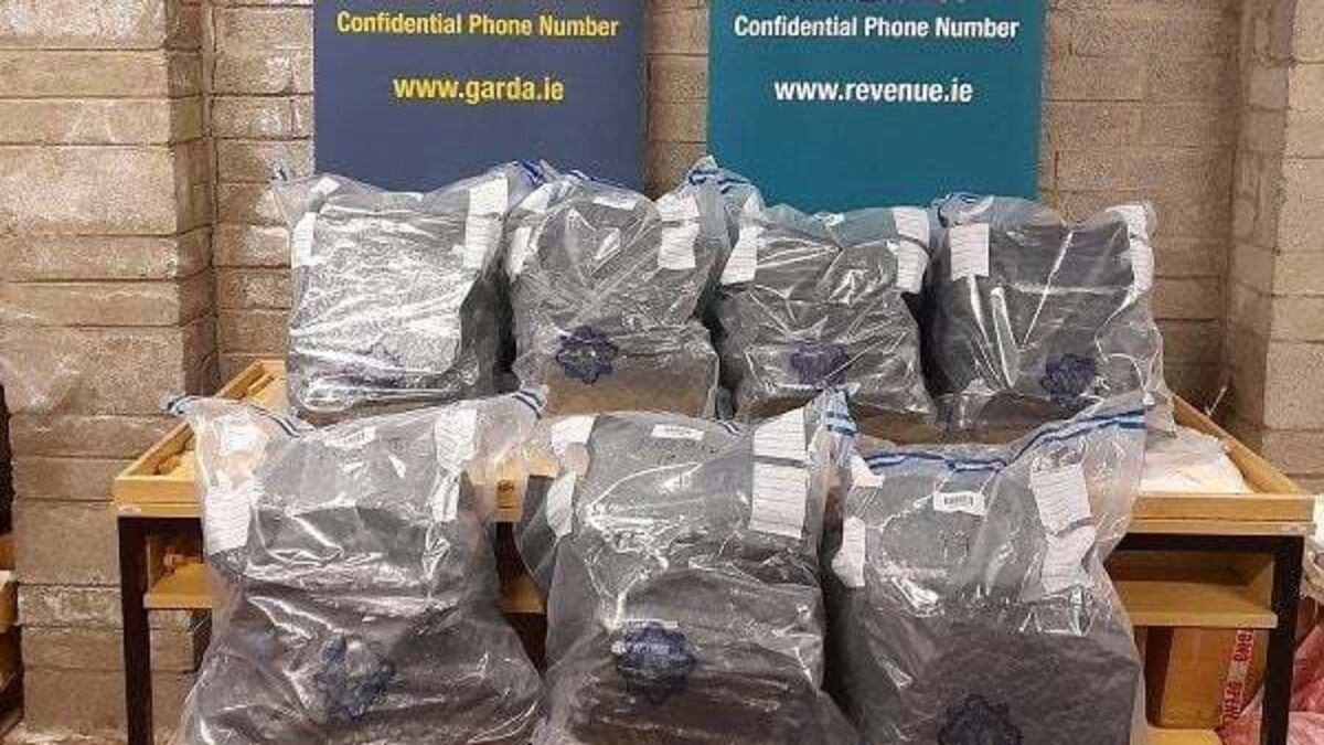 Over €1m worth of cannabis seized in Kildare