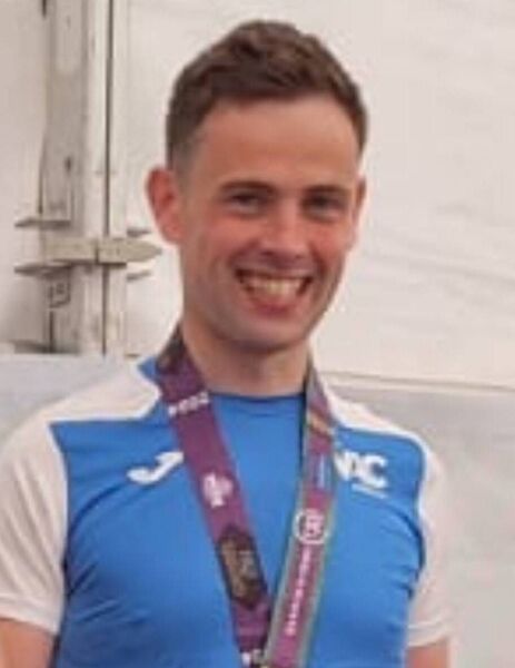 Pat Fitzgerald won the Viking Half marathon