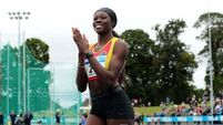 Rhasidat Adeleke breaks Irish 100m record at the National Senior Track and Field Championships