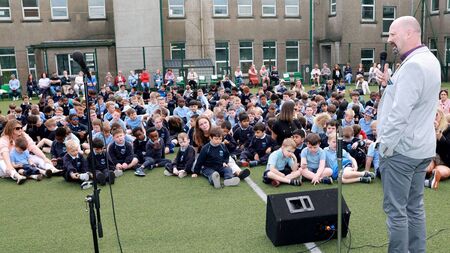 Mount Sion principal Michael Walsh retires after 18 years