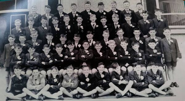 The Scoil Lorcain Class of 1964.