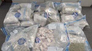 Two people arrested after over €900,000 of drugs seized in Dublin Two people arrested after over €900,000 of drugs seized in Dublin