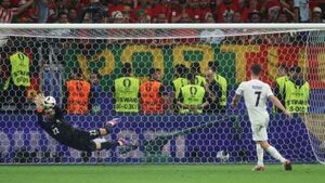 Portugal reach Euro quarter-finals after shootout win over Slovenia