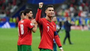 Cristiano Ronaldo extols football’s ‘inexplicable moments’ after emotional win