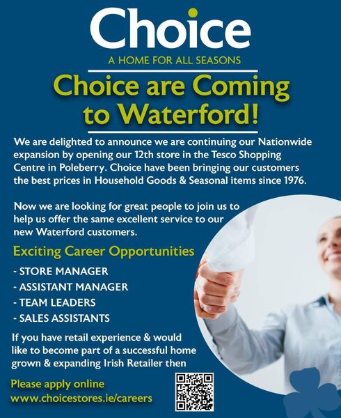 Choice are recruiting Choice are recruiting