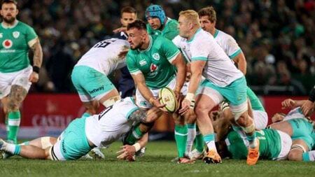 South Africa 27-20 Ireland: Farrell's men fall just short in first test