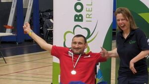 Ukrainian refugee does Waterford proud in Boccia competitions