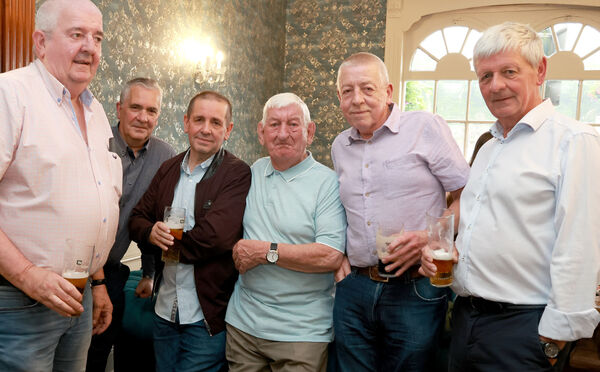  Billy Veaney is pictured here with Ray Shaw (friend) and nephews, Bernard Evans, Paul Evans, Billy Galibert and Michael Evans.