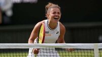 Jasmine Paolini wins Wimbledon semi-final thriller against tearful Donna Vekic