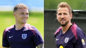 Full England squad trains ahead of Euro 2024 final against Spain