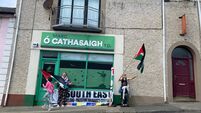 Palestine solidarity protests at Waterford constituency offices