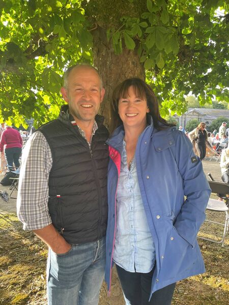 Kilmeaden native Mark Crowley enjoying a romantic night out in Curraghmore with his beautiful wife Geraldine. Kilmeaden native Mark Crowley enjoying a romantic night out in Curraghmore with his beautiful wife Geraldine.