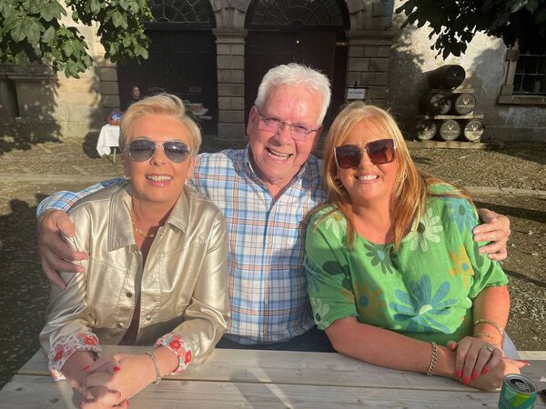 Gerry Walsh delighted to share his hometown gig with his proud daughters Priscilla Comerford and Emma Barry. Gerry Walsh delighted to share his hometown gig with his proud daughters Priscilla Comerford and Emma Barry.