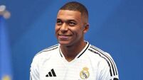 Real Madrid unveil Kylian Mbappe at a packed Bernabeu Stadium