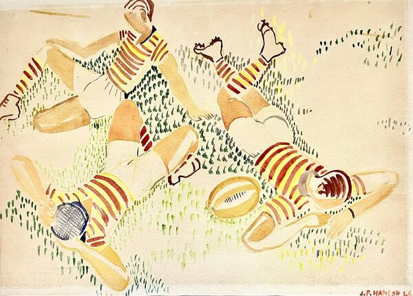 Fr Jack P Hanlon, 'Halftime' 1946 Fr Jack P Hanlon, 'Halftime' 1946