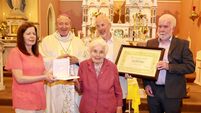 Waterford woman honoured with Benemerenti medal