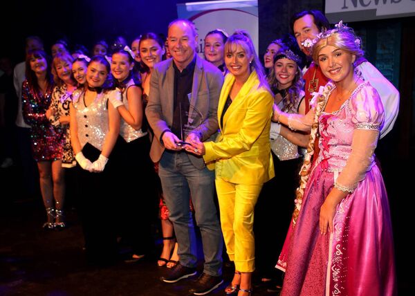 People’s Choice winner Waterford Panto Society pictured at the Waterford News &amp; Star Green Room Awards, which were held in the Theatre Royal, Waterford city. Photo: Joe Evans 