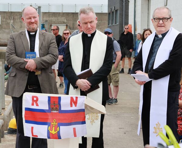 Pictured at Dunmore East Harbour, for the Blessing of the Boats. Photo: Joe Evans Pictured at Dunmore East Harbour, for the Blessing of the Boats. Photo: Joe Evans