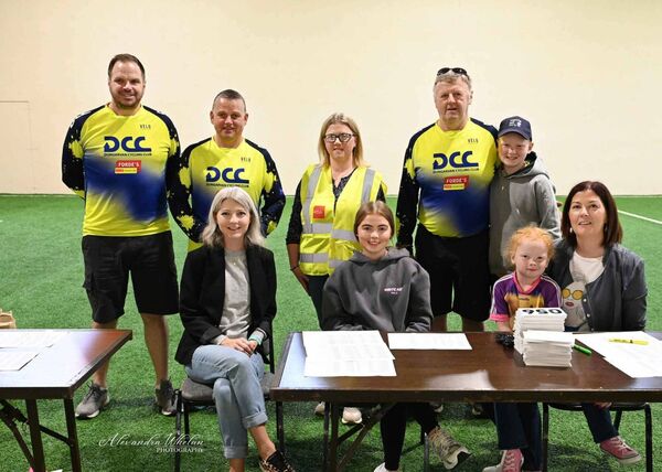 The Comeragh and Knockmealdown Challenge Cycle registration team The Comeragh and Knockmealdown Challenge Cycle registration team